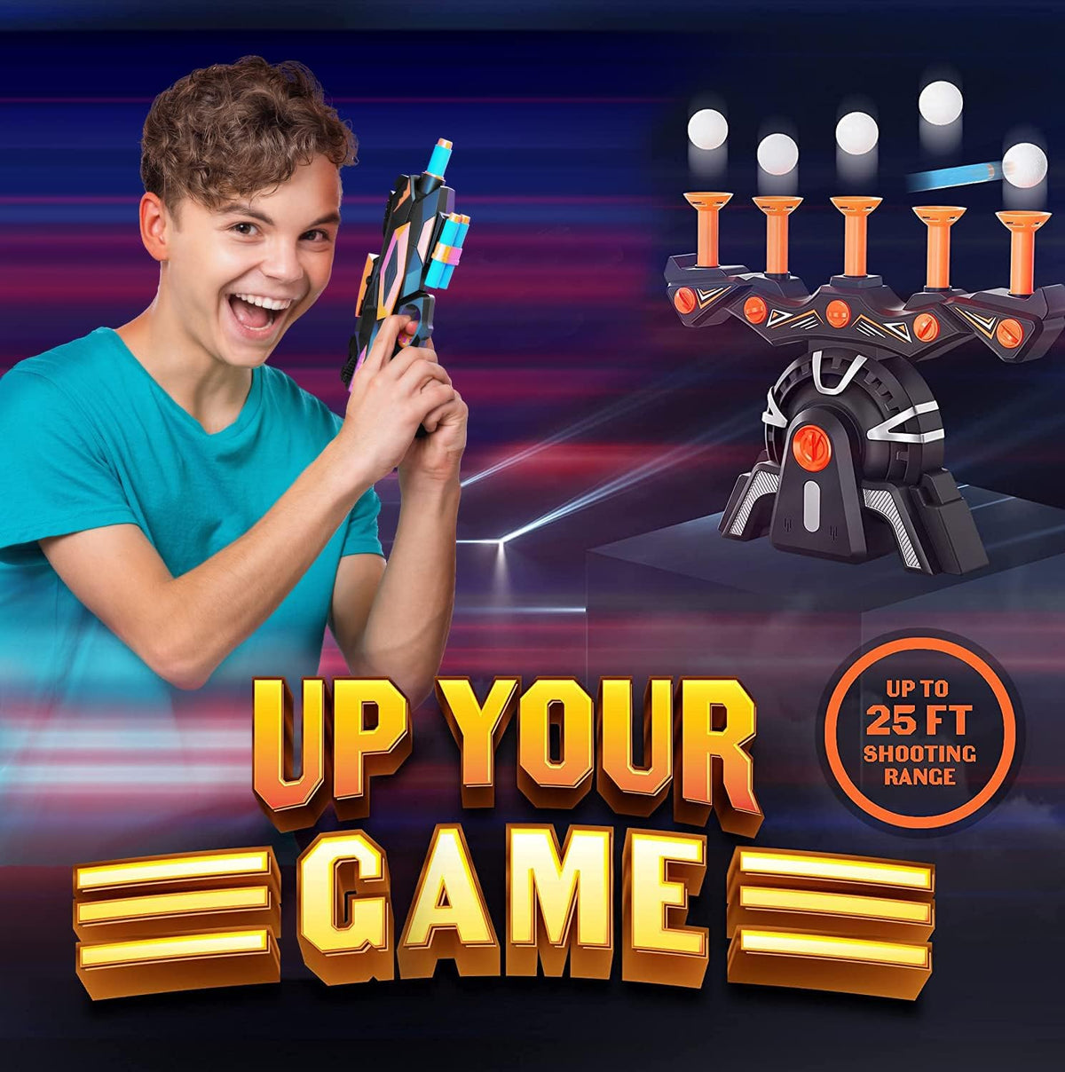 Hover Shot Target Game