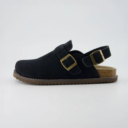 Brooklyn Suede Slingback Clogs for Women
