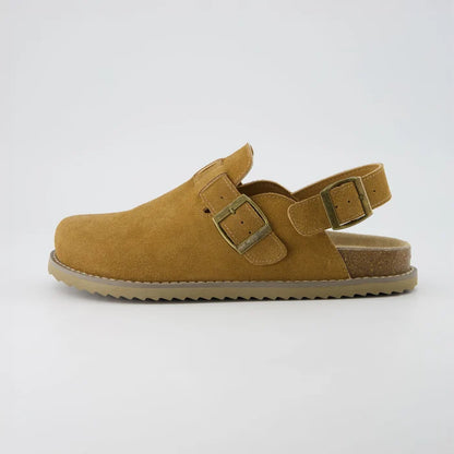 Brooklyn Suede Slingback Clogs for Women