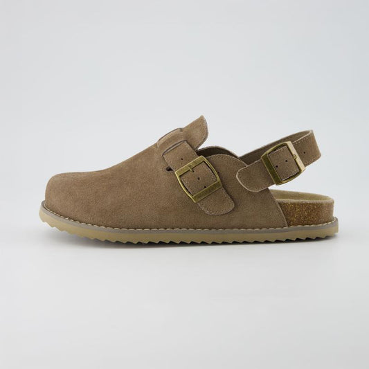 Brooklyn Suede Slingback Clogs for Women